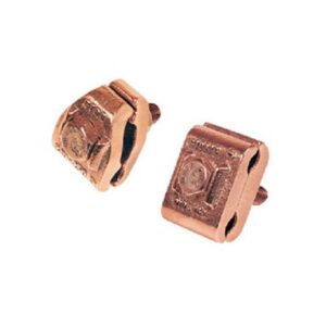 GRAMPO TERRA DUPLO BRONZE GTDB - Um Cabo e Dois Cabos