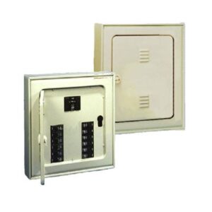QUADRO DE DISTRIBUIÇÃO SOBREPOR P/ DISJ. C/ BARR. + GERAL NO FUSE NEMA